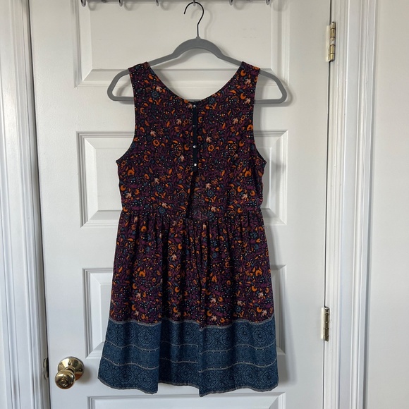 Ecote Multicolored Patterned Dress - Picture 3 of 5